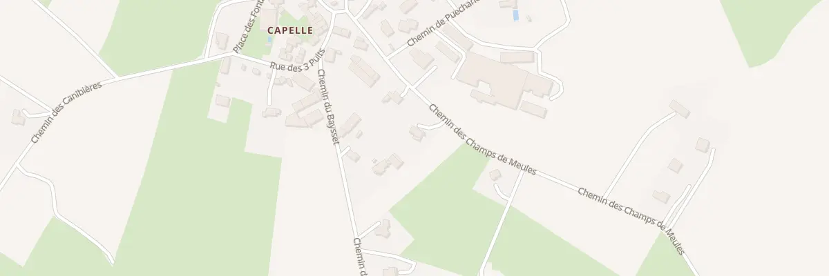 Plan du 9032 Capelle à Onet-le-Château