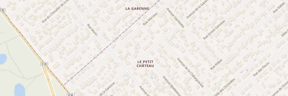Plan du 60 Av de la Garenne à Brunoy