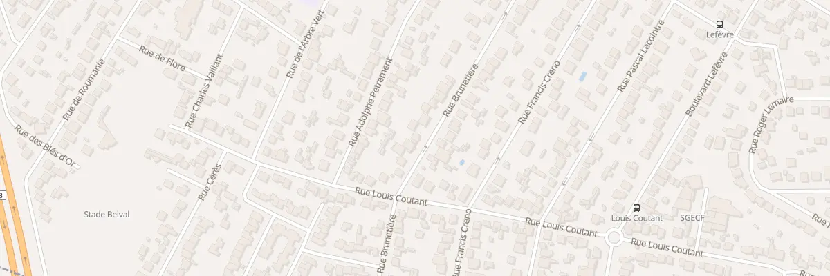 Plan du 53 Rue Brunetière à Aulnay-sous-Bois