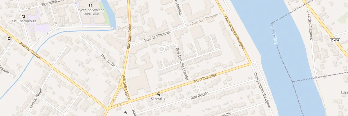 Plan du 5 Rue Camille Claudel à Corbeil-Essonnes