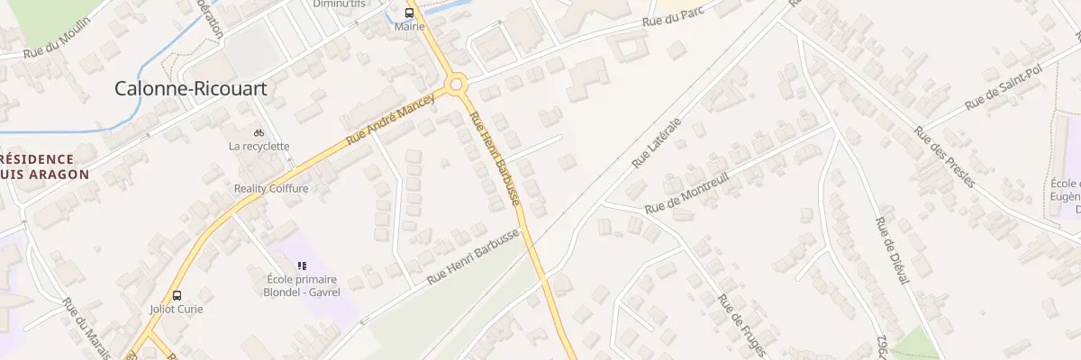 Plan du 13 Rue de Katowice à Calonne-Ricouart