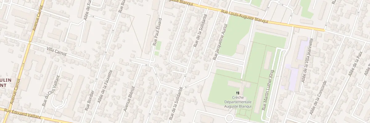 Plan du 28 Rue de la Solidarité à Bondy