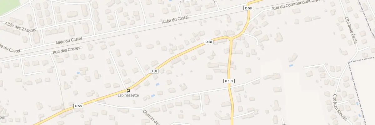 Plan du 50 Rue Jean Toyre à Arpajon-sur-Cère
