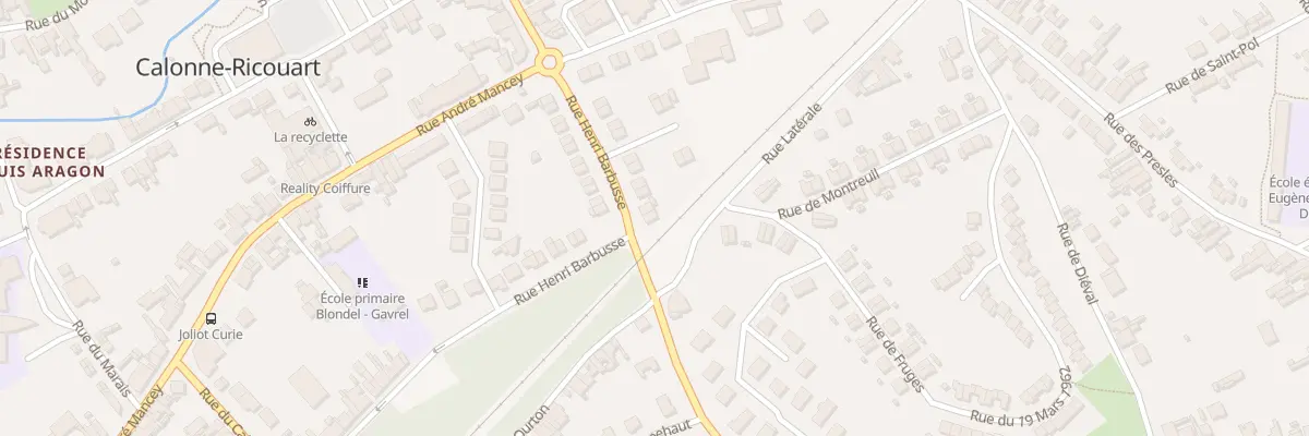 Plan du 19 Rue de Katowice à Calonne-Ricouart
