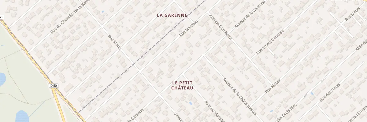 Plan du 58 Av de la Garenne à Brunoy