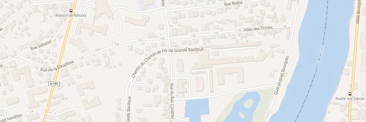 Plan du 37 Rue du Bas Coudray à Corbeil-Essonnes