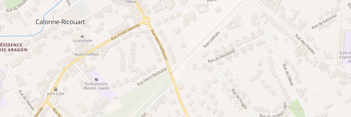 Plan du 17 Rue de Katowice à Calonne-Ricouart
