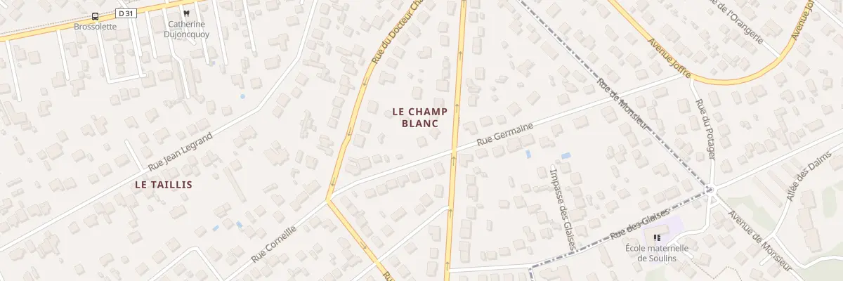 Plan du 30 Rue Germaine à Yerres