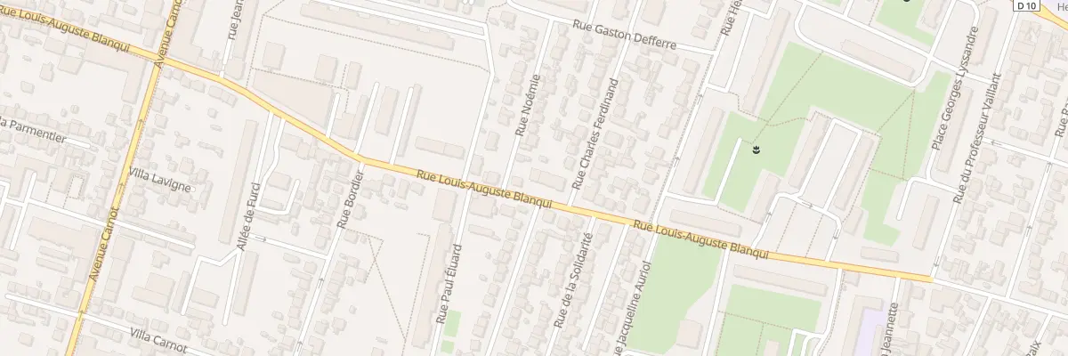 Plan du 83 Rue Louis Auguste Blanqui à Bondy
