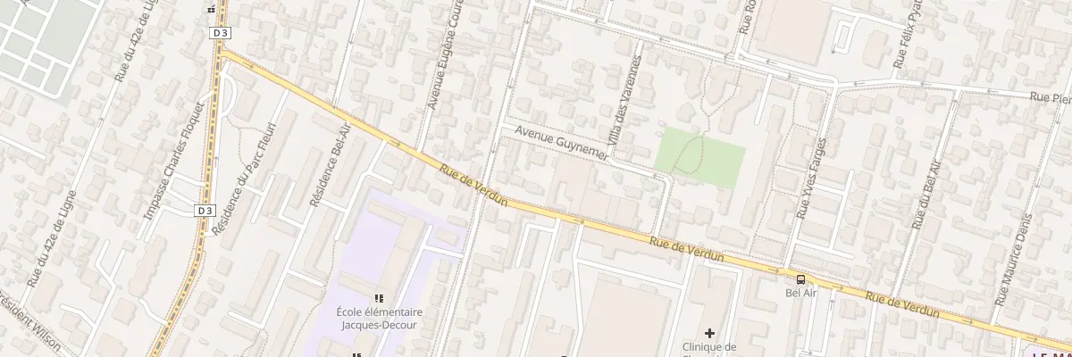 Plan du 37 Rue de Verdun à Champigny-sur-Marne