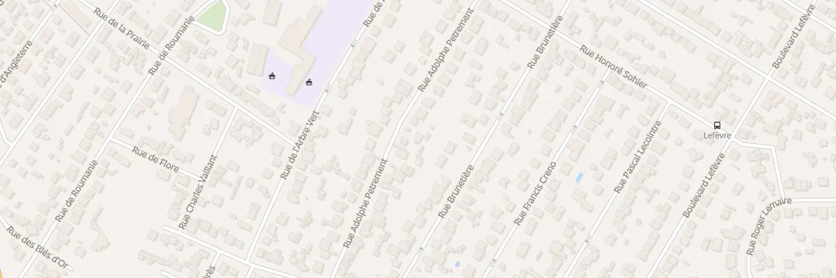 Plan du 34 Rue Adolphe Pétrement à Aulnay-sous-Bois