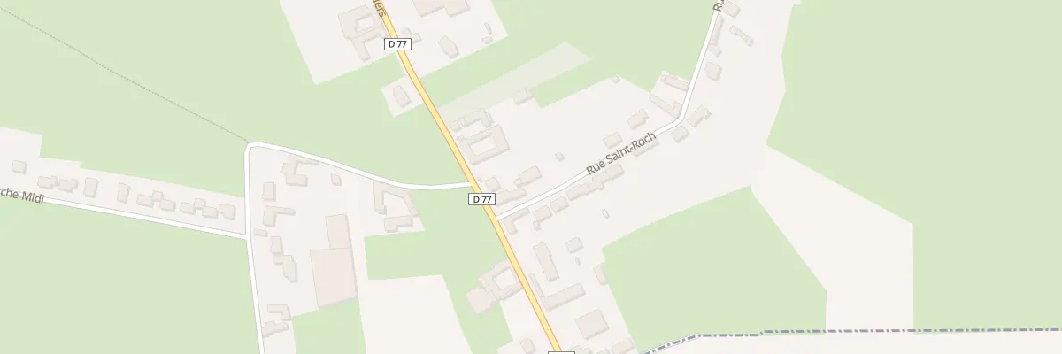 Plan du 2 Rue Saint Roch à Penin