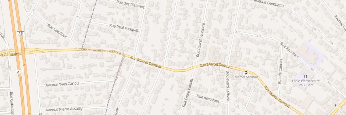 Plan du 4 Rue Francis Créno à Aulnay-sous-Bois