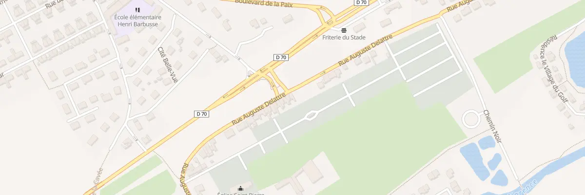Plan du 58 Rue Auguste Delattre à Calonne-Ricouart
