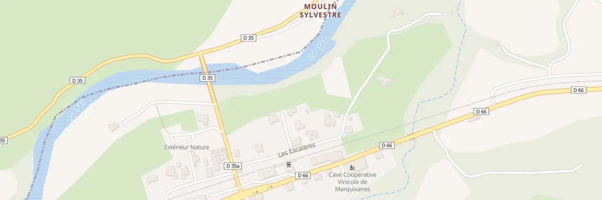 Plan du 2 Imp des Escaleres à Marquixanes
