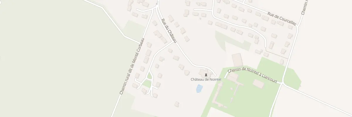 Plan du 9 Rue du Château à Nointel