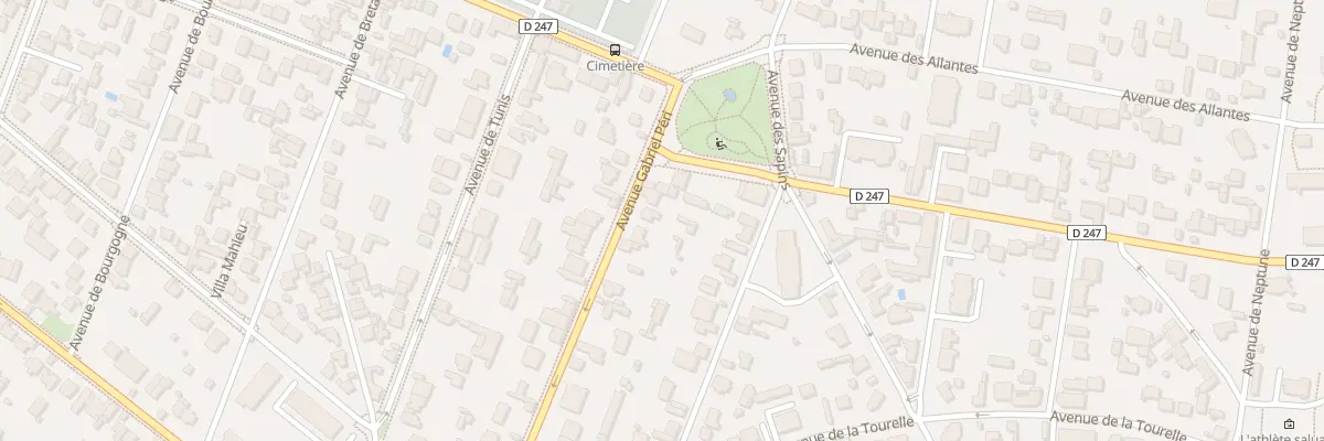 Plan du 28 Av Gabriel Péri à Saint-Maur-des-Fossés