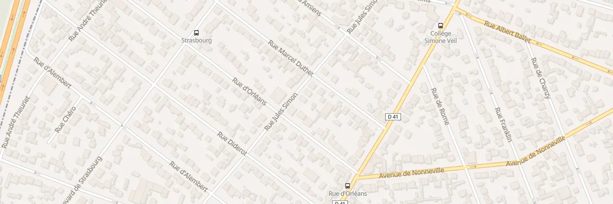 Plan du 27 Rue Jules Simon à Aulnay-sous-Bois