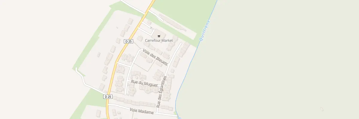 Plan du 26 Rue des Eglantines à Pas-en-Artois