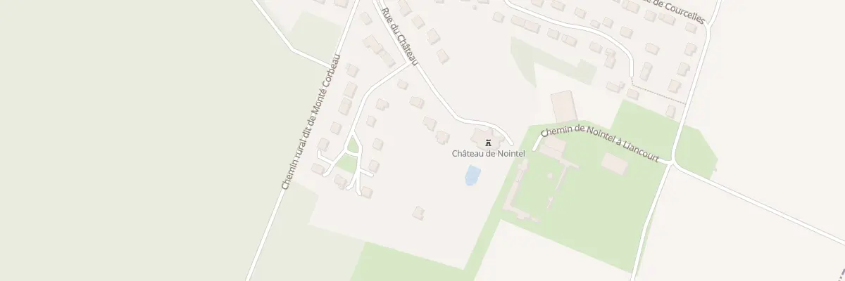 Plan du 1 Vc Parc du Chateau à Nointel