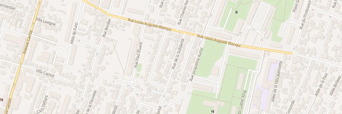 Plan du 14 Rue de la Solidarité à Bondy