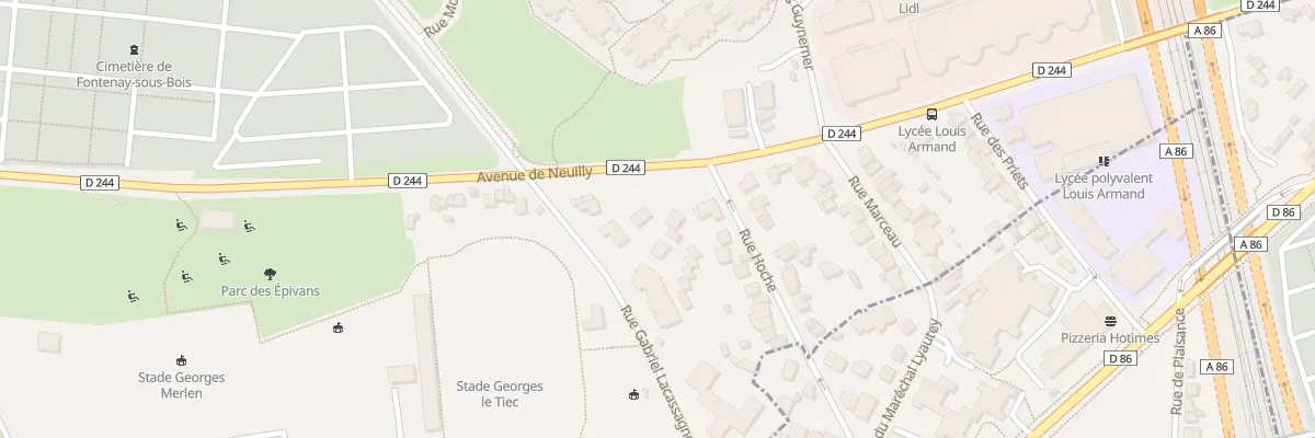 Plan du 48 Av de Neuilly à Fontenay-sous-Bois