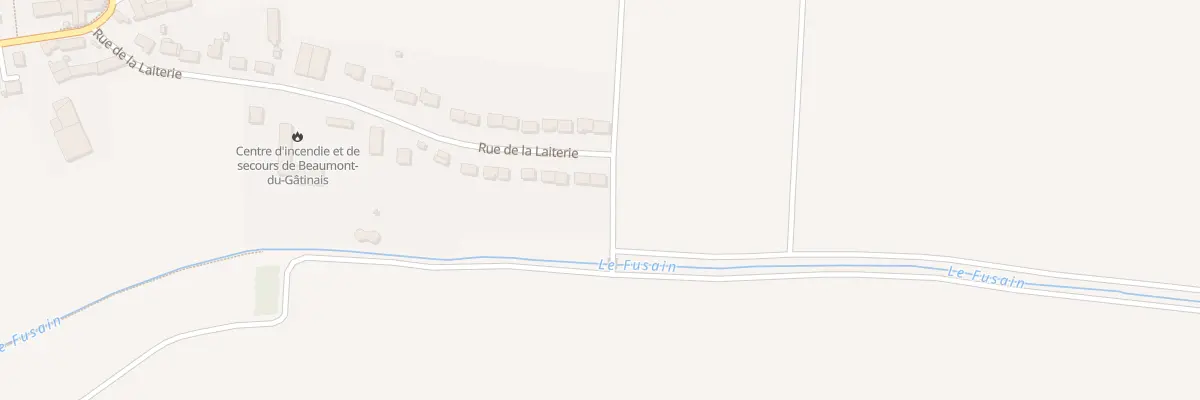 Plan du 34 Rue de la Laiterie à Beaumont-du-Gâtinais