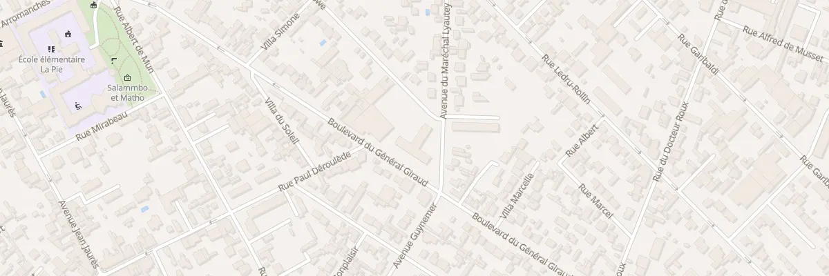 Plan du 129 Bd du Général Giraud à Saint-Maur-des-Fossés