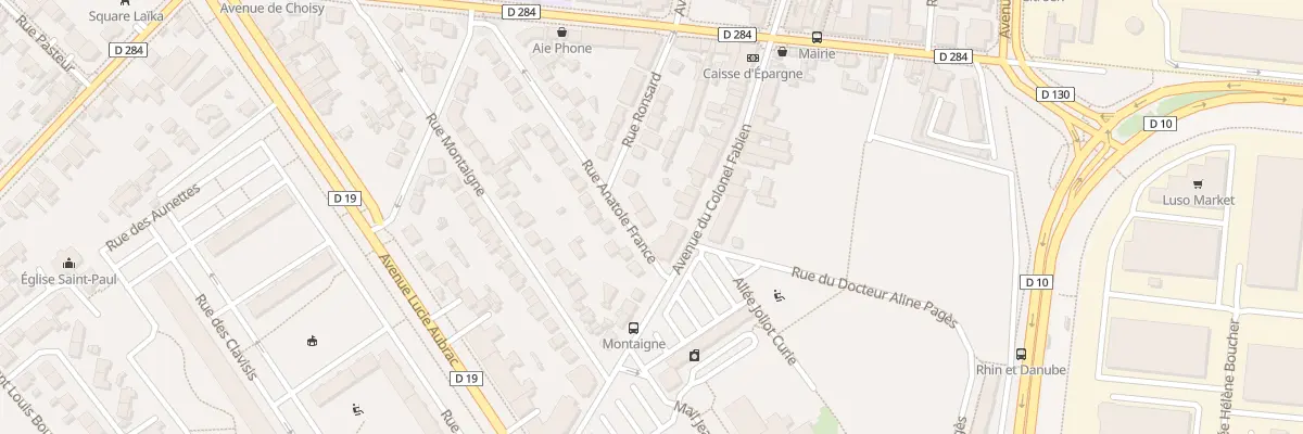 Plan du 21 Rue Anatole France à Bonneuil-sur-Marne