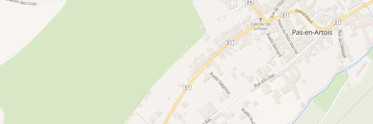 Plan du 38 Rue d’En Haut à Pas-en-Artois