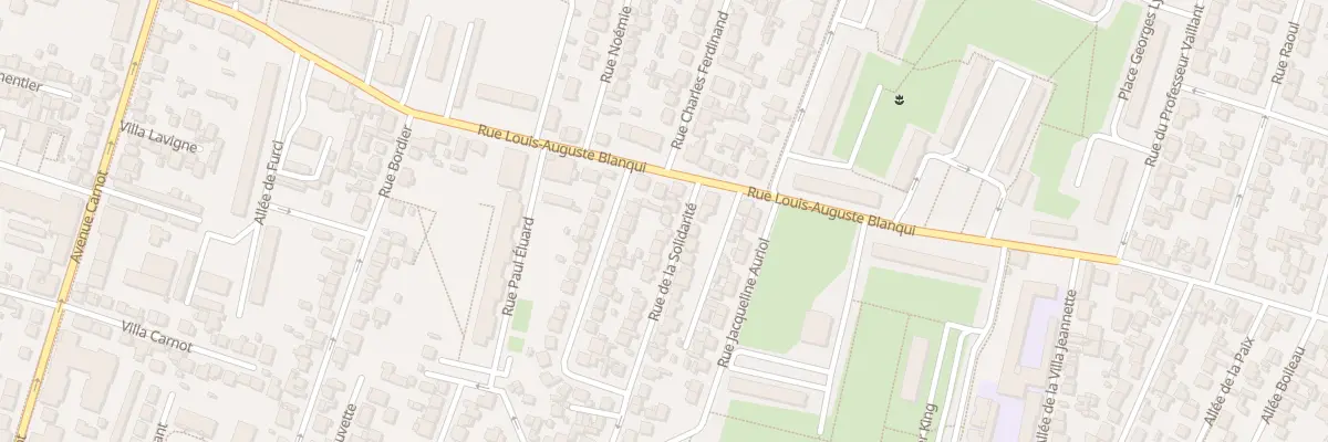 Plan du 6 Rue de la Solidarité à Bondy