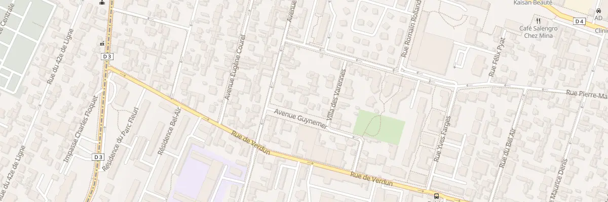 Plan du 7 Av Guynemer à Champigny-sur-Marne
