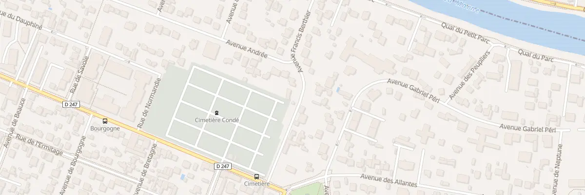 Plan du 3 Av Francis Berthier à Saint-Maur-des-Fossés
