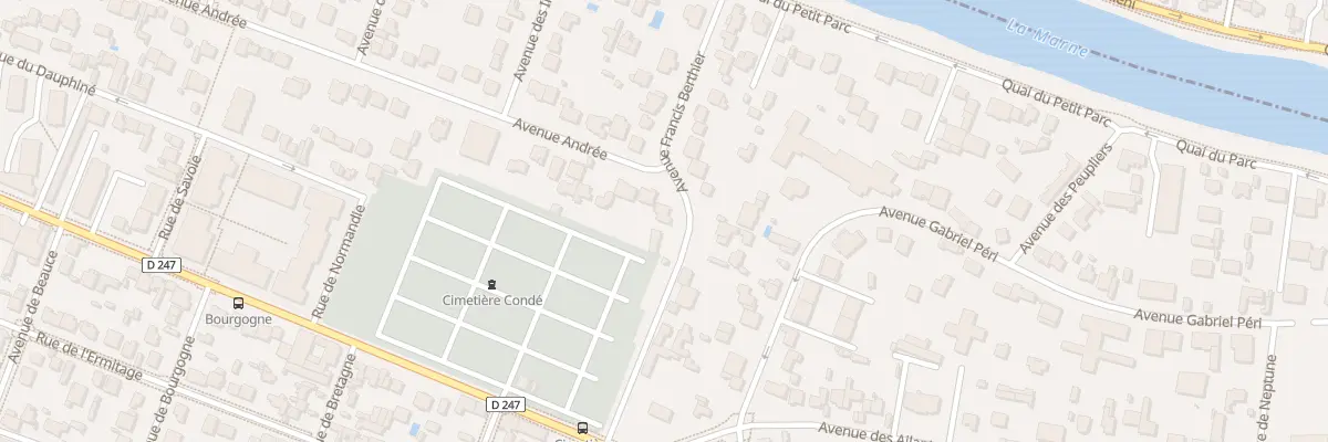 Plan du 5 Av Francis Berthier à Saint-Maur-des-Fossés