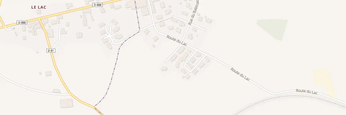 Plan du 5382 Bacassou à Manhac