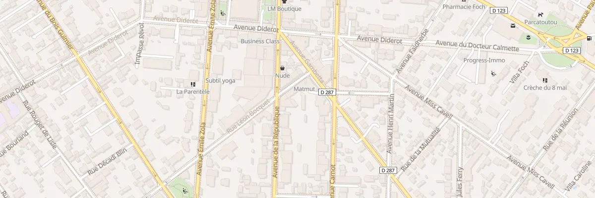 Plan du 3 Rue Léon Bocquet à Saint-Maur-des-Fossés