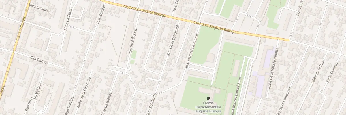 Plan du 17 Rue de la Solidarité à Bondy