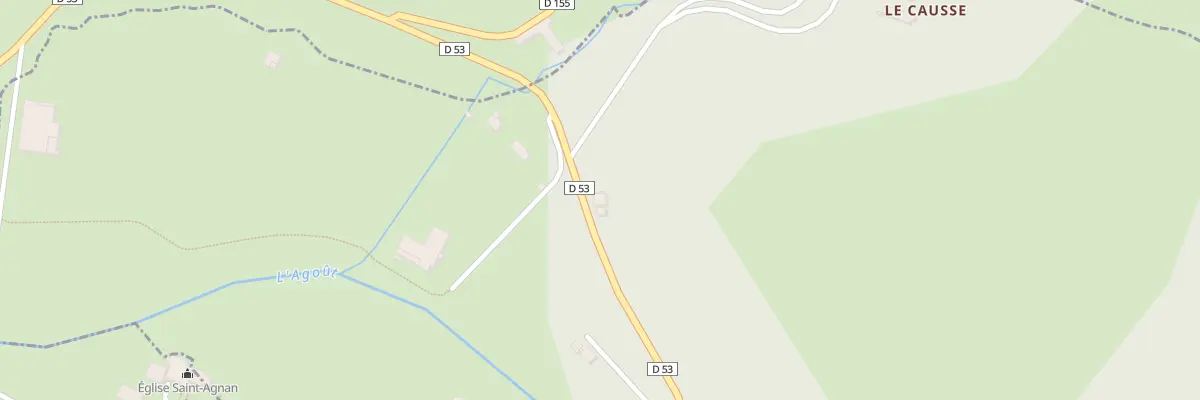 Plan du 156 Rte de Ferrières à Fontrieu