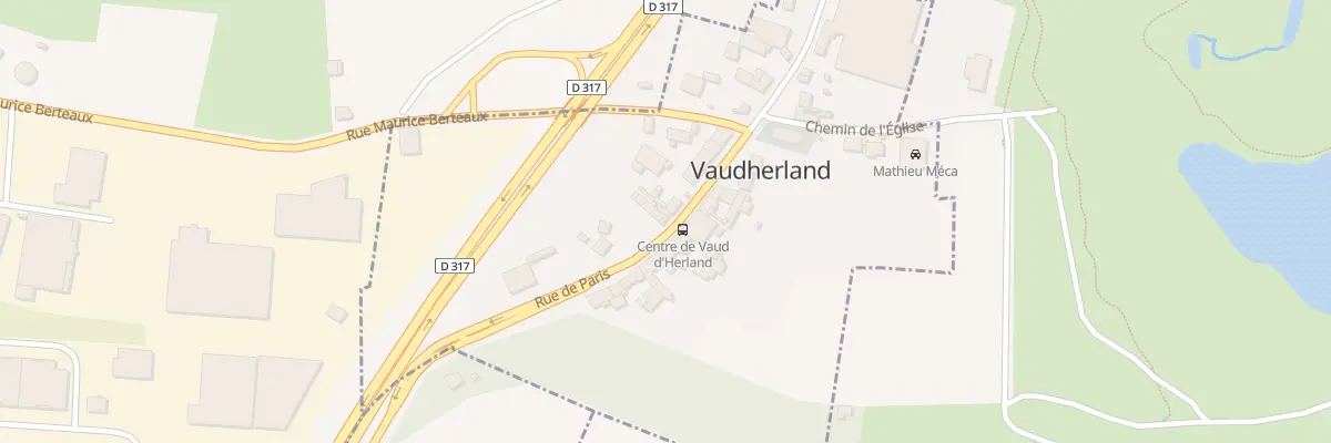 Plan du 7 Rue de Paris à Vaudherland
