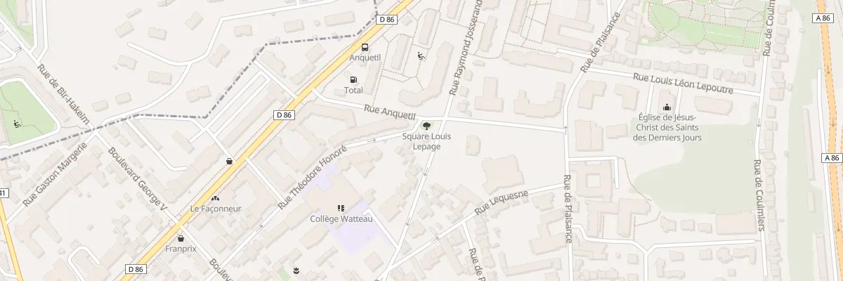 Plan du 70 Rue Théodore Honoré à Nogent-sur-Marne