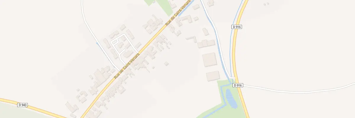 Plan du 185 Rue de Saint Venant à Lillers
