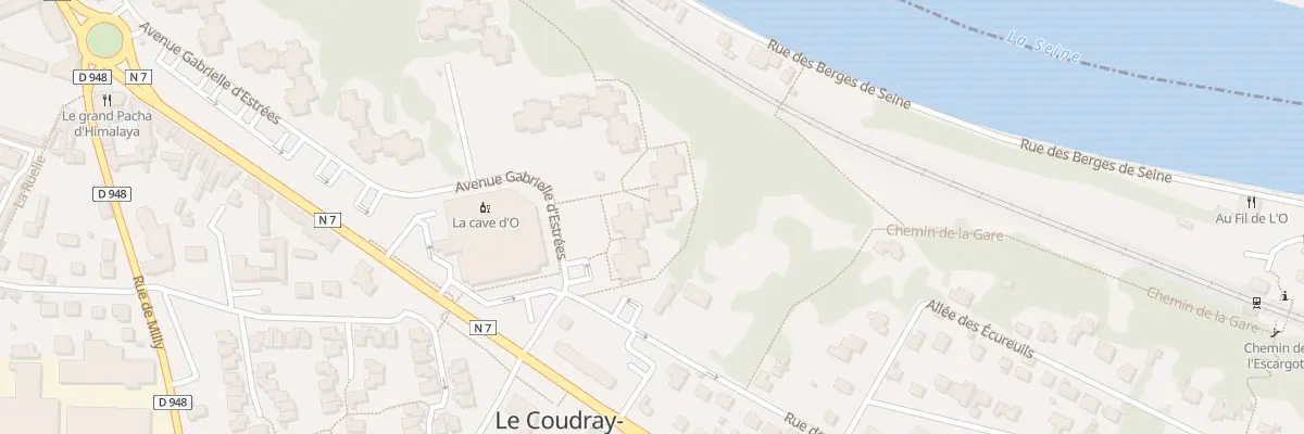 Plan du 11 Av Gabrielle d’Estrées au Coudray-Montceaux