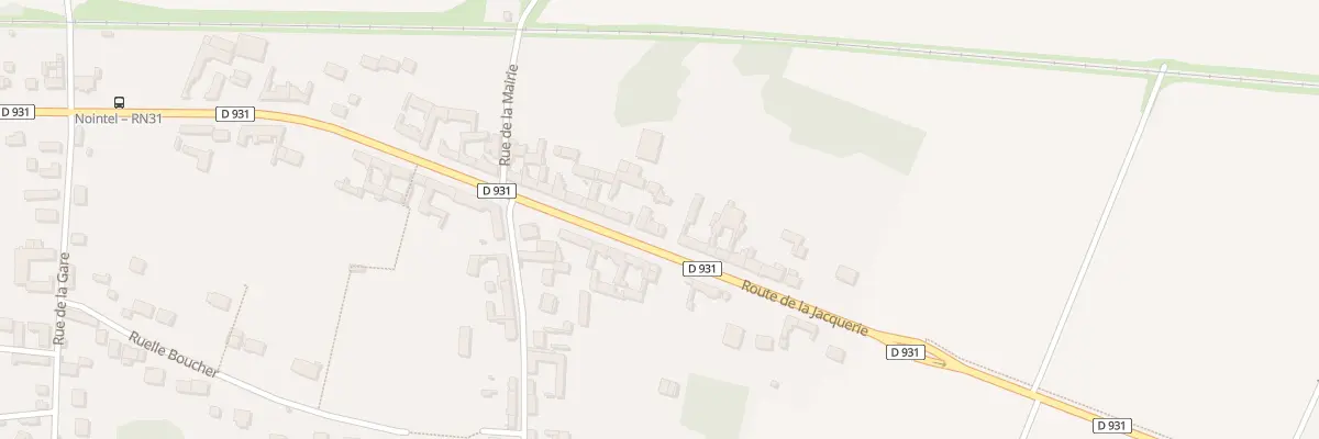 Plan du 969 Rte de la Jacquerie à Nointel