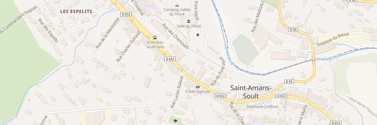 Plan du 89 Av de la Méditerranée à Saint-Amans-Soult