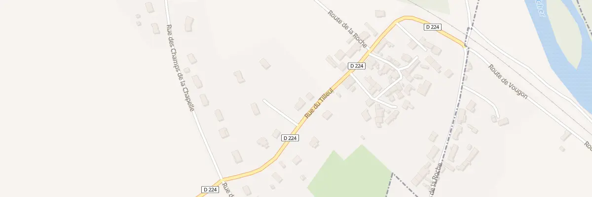 Plan du 199 Rue du Tilleuil à Bouzais