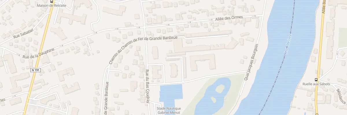 Plan du 41 Rue du Bas Coudray à Corbeil-Essonnes