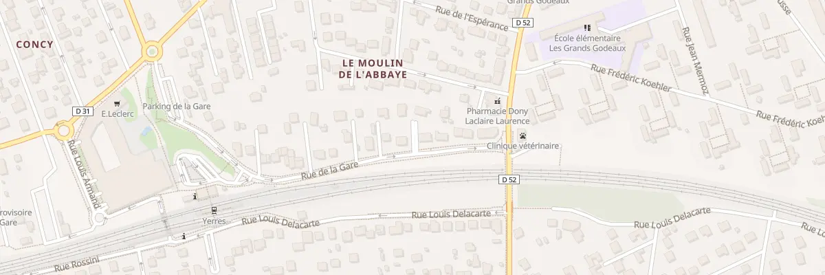 Plan du 41B Rue de la Gare à Yerres
