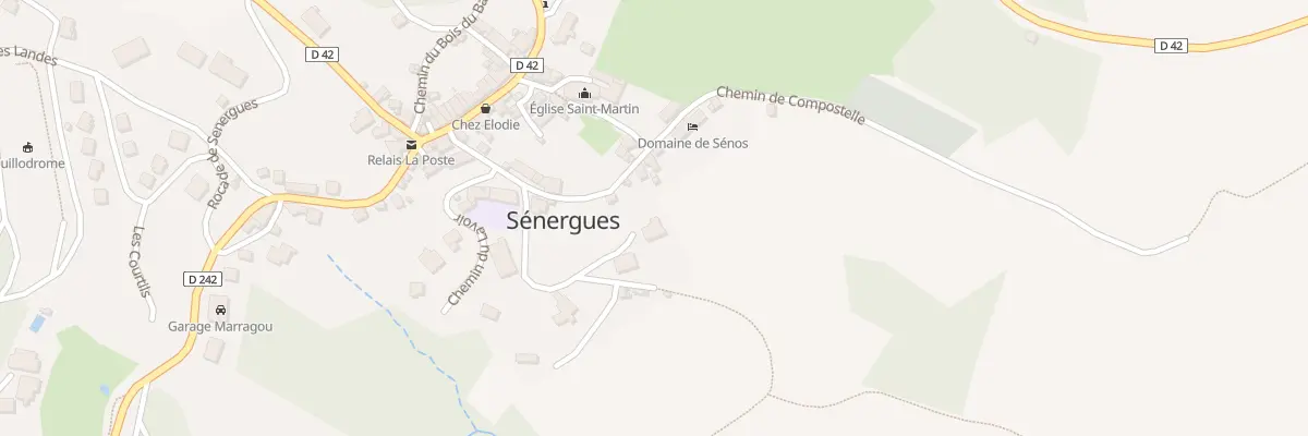 Plan du 5495 Senergues à Sénergues