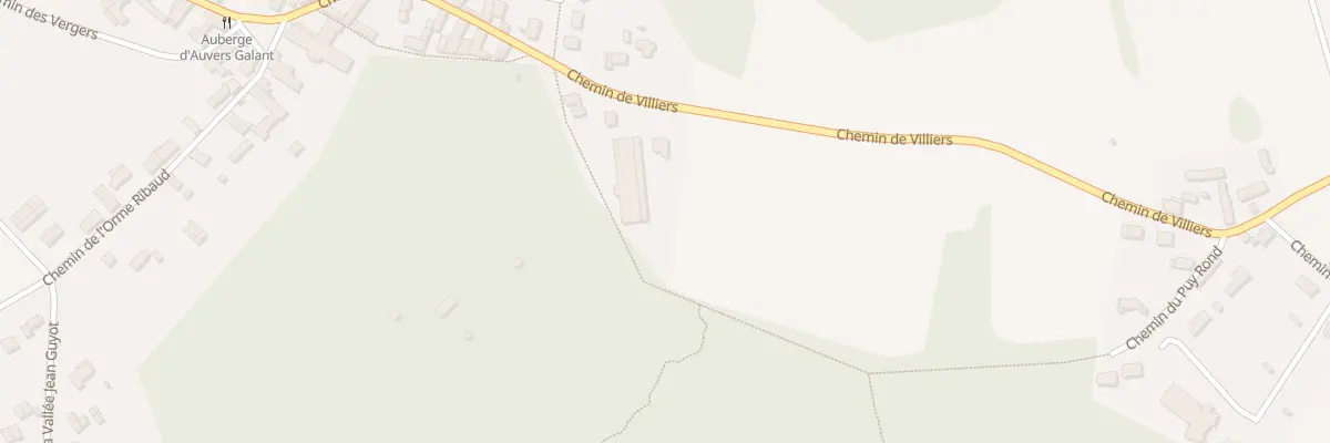 Plan du 3B Che du Villiers à Noisy-sur-École