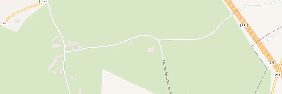 Plan du 9017F Les Belles Epaules à Faverdines